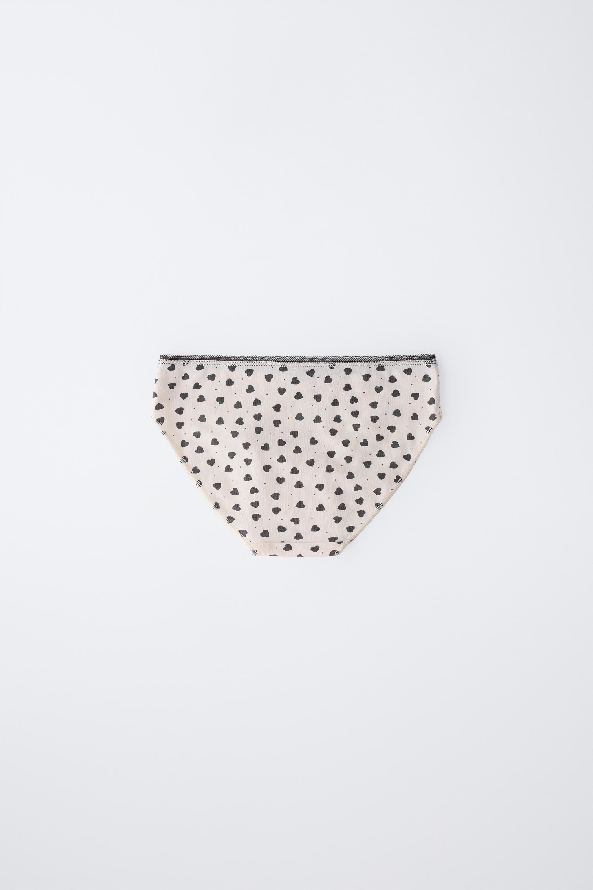 6- ANS/ LOT DE SIX CULOTTES IMPRIMÉES